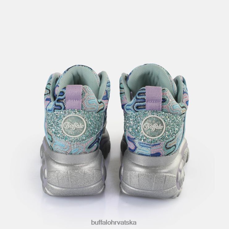 neon aqua Buffalo klasične tenisice niske |tenisice TDD6T119